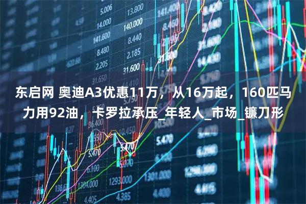 东启网 奥迪A3优惠11万，从16万起，160匹马力用92油，卡罗拉承压_年轻人_市场_镰刀形